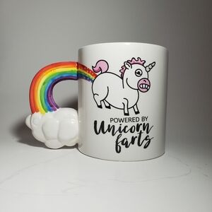 BigMouth Inc. Coffee Mug - “Powered by Unicorn Farts”, Novelty Coffee Mug, 20 oz